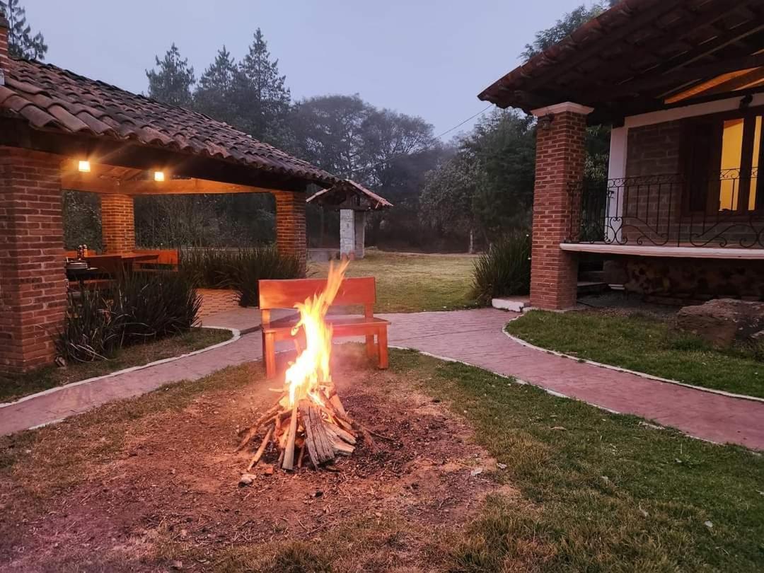 Cabana El Rio La Grande Zacatlán Buitenkant foto